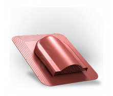 Вентилятор подкровельного пространства Wirplast Simple P17 468x390 мм красный RAL 3009